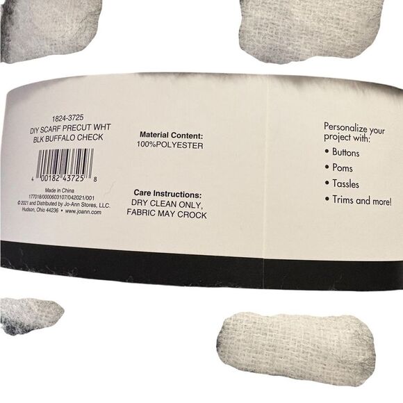 Fashion Accessory Pre-Cut Fabric - Picture 3 of 5